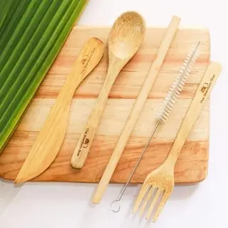 Bamboo Cutlery Set