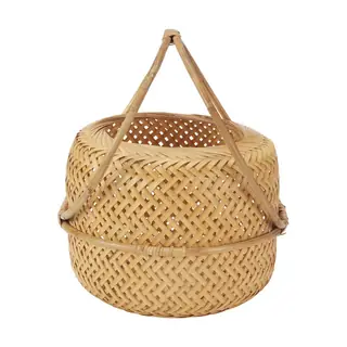 Bamboo Woven Basket