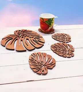 Wooden Coaster Set