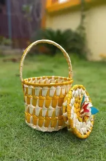 Palm Leaf Basket