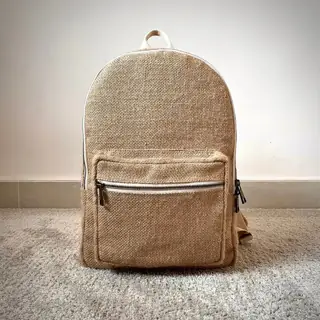 Jute Backpack