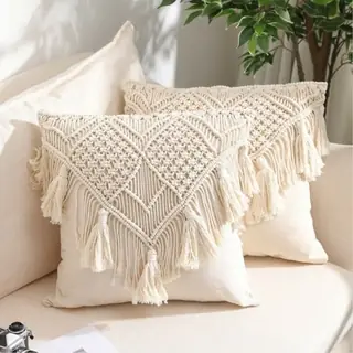 Handmade Cotton Cushion Cover