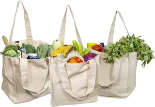 Cotton Grocery Bag