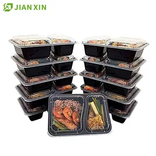 One Time Packet – Large (3 Compartment Meal Box)