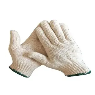Cotton Knitted Safety Gloves (7 Gauge)