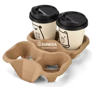 2-Cup Take Away Beverage Carrier