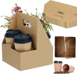 Foldable Kraft Cup Holder