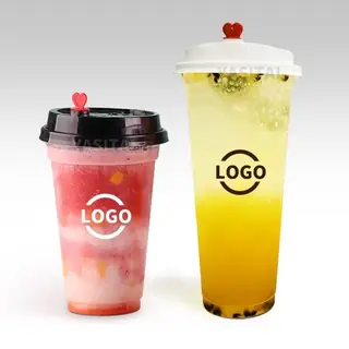 Clear PET Cup with Dome Lid