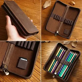 Leather Pen Case