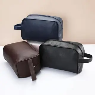 Leather Cosmetic Pouch