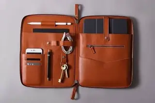 Leather Travel Organizer