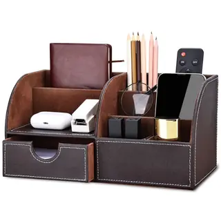 Leather Desk Organizer